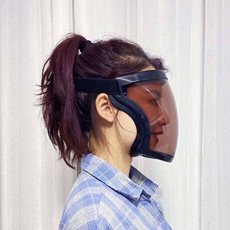 Máscara Protetora de Serragem, Poeira e Faíscas - FaceShield - [Proteção com Estilo]
