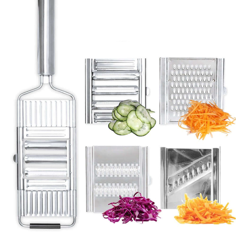 Ralador Profissional de Legumes Ralamax Multiuso Com 4 Lâminas - TurboChef™ - [Agilidade com Qualidade]