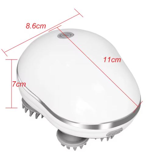 Massageador Elétrico para Couro Cabeludo - Renova HairPro - [Revitalize e Relaxe]