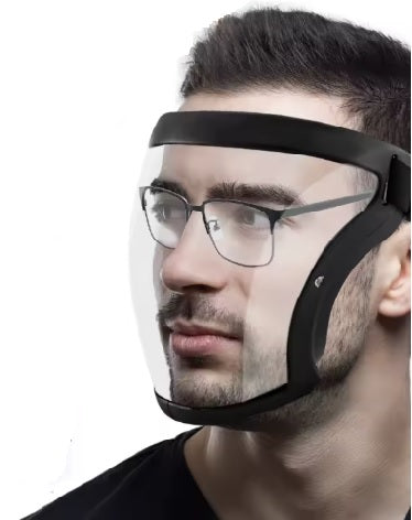 Máscara Protetora de Serragem, Poeira e Faíscas - FaceShield - [Proteção com Estilo]