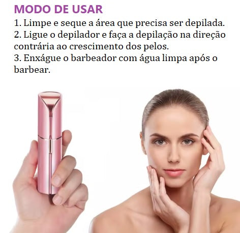 Depilador Facial  Finishing Touch - Déli™- [Suavidade e Eficiência]