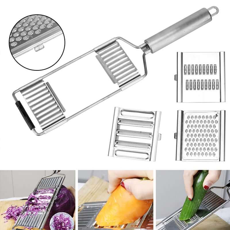 Ralador Profissional de Legumes Ralamax Multiuso Com 4 Lâminas - TurboChef™ - [Agilidade com Qualidade]