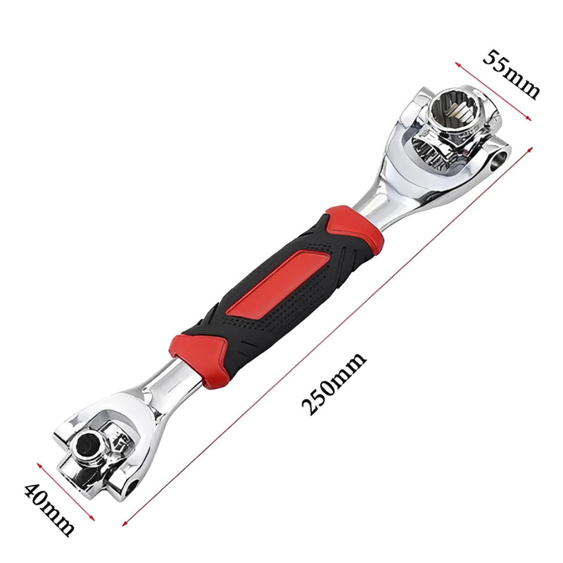 Chave Universal em Aço Carbono 48 em 1 - PowerGrip™ - [Praticidade e Robustes]