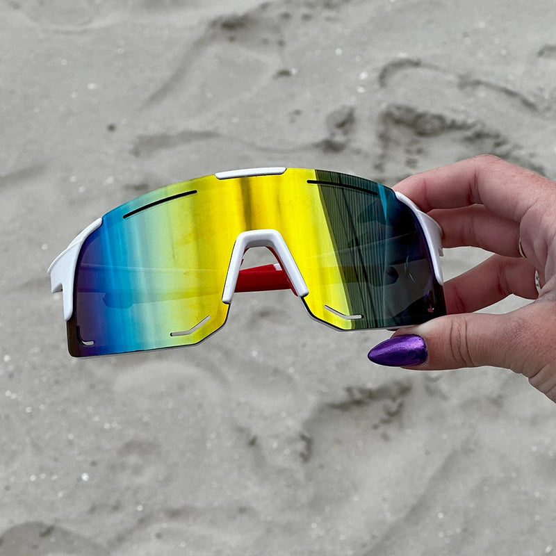 Óculos de Sol para Corrida Ciclismo e Beach Tennis Block XTRAVIEW™ [Visão Nítida com Estilo]