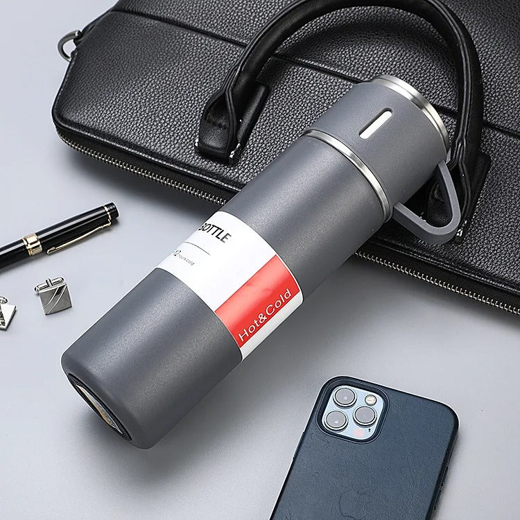 ThermoHeat Pro - Garrafa Térmica 500ml - [Saúde com Estilo]
