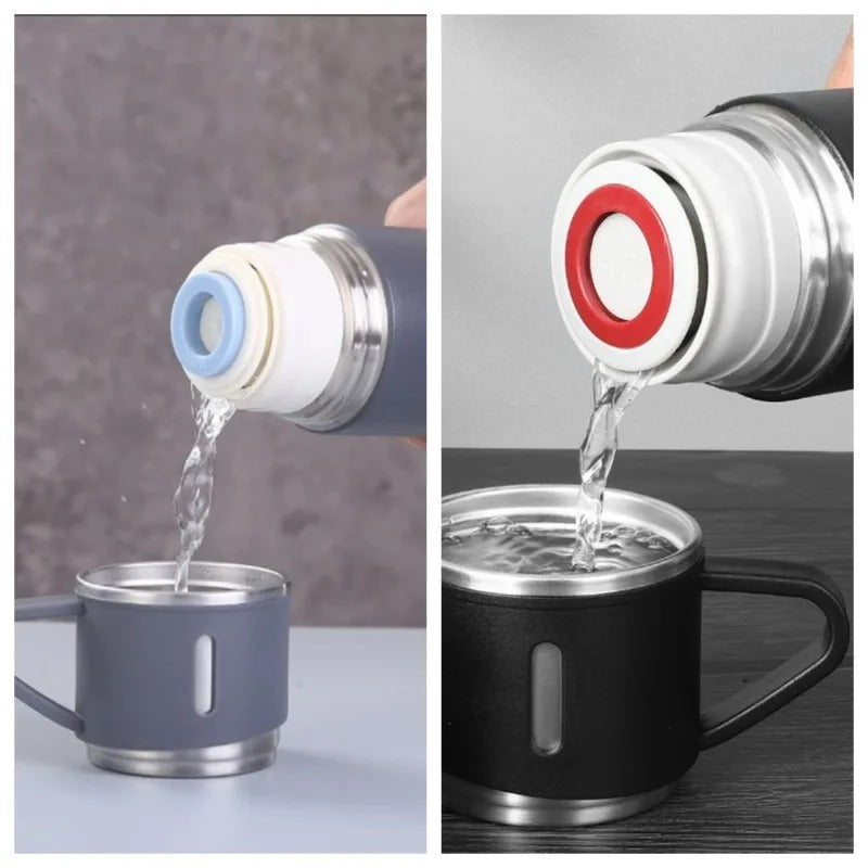 ThermoHeat Pro - Garrafa Térmica 500ml - [Saúde com Estilo]